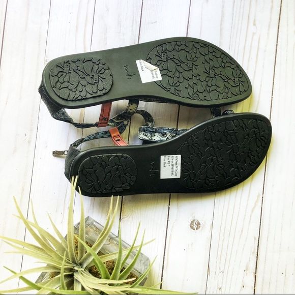 *RARE* Sanuk gladiator tribal toe loop sandal 7 - Picture 5 of 5